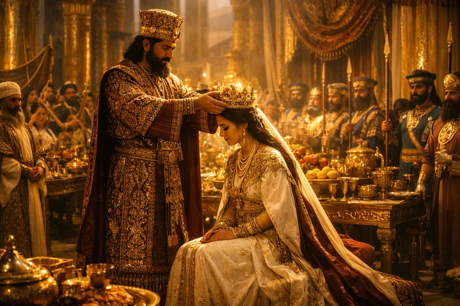 The Crown Placed on Esther