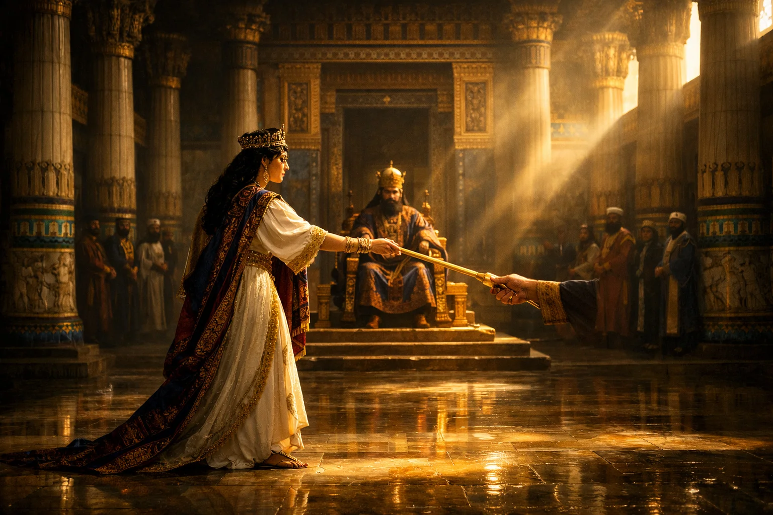 Esther Before the Throne