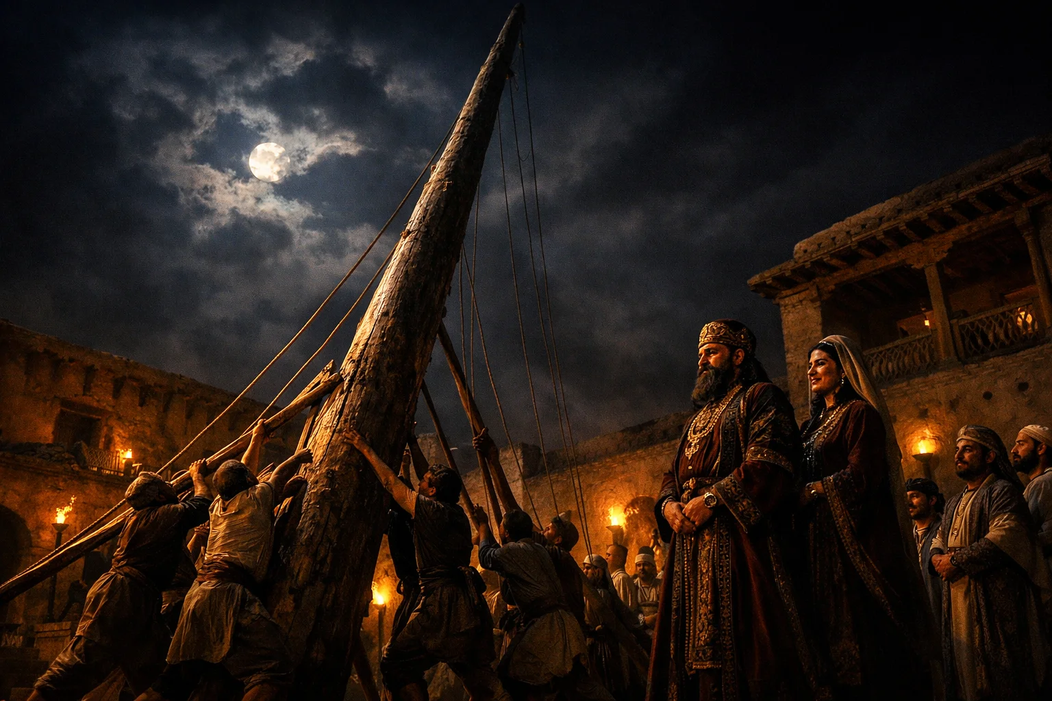 The Pole Raised in the Night