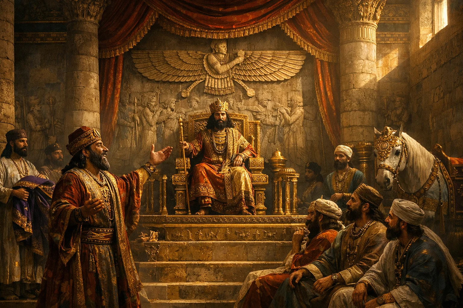 Haman’s Proud Counsel