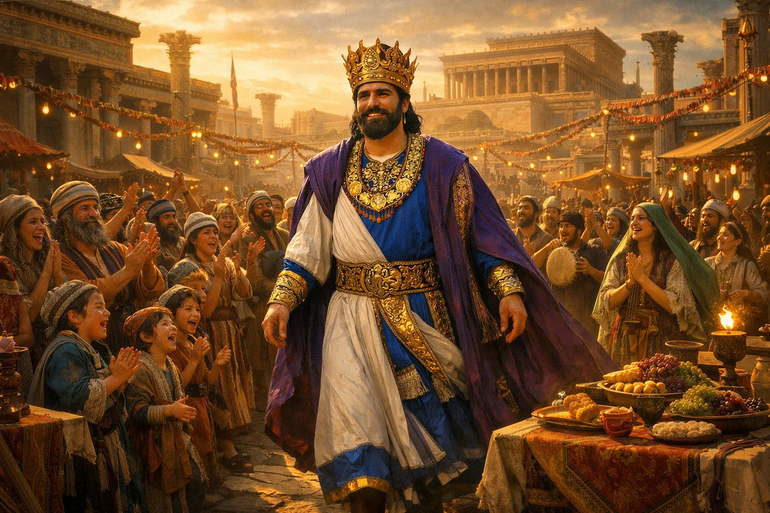 Mordecai in Royal Robes and the Joy of the Jews