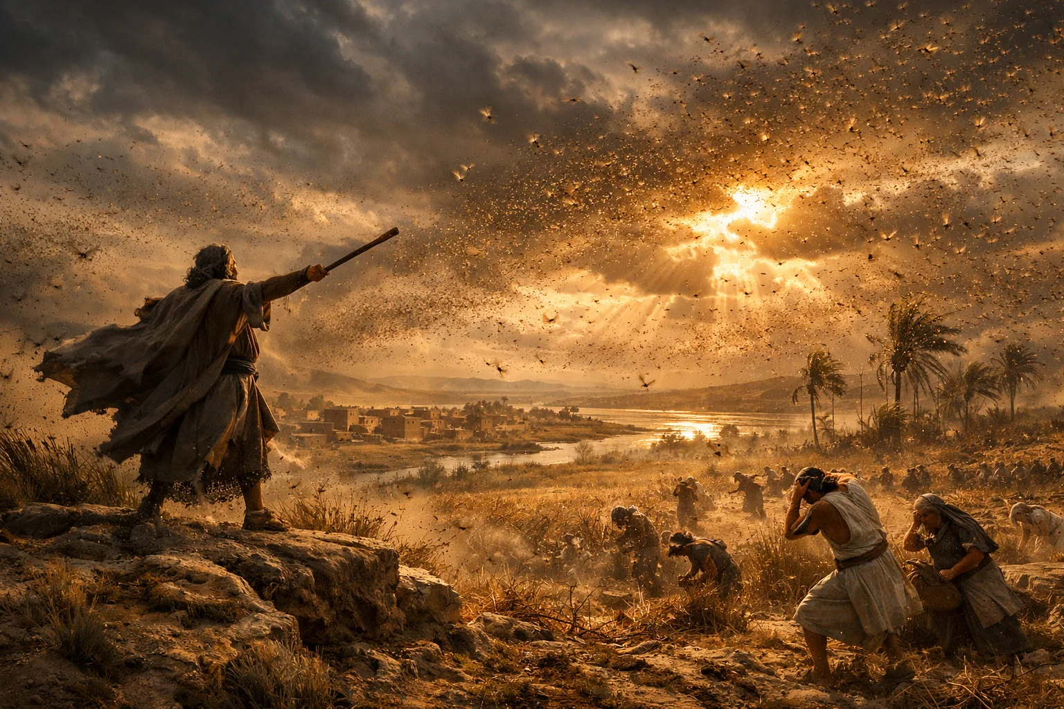 The East Wind Brings the Locusts