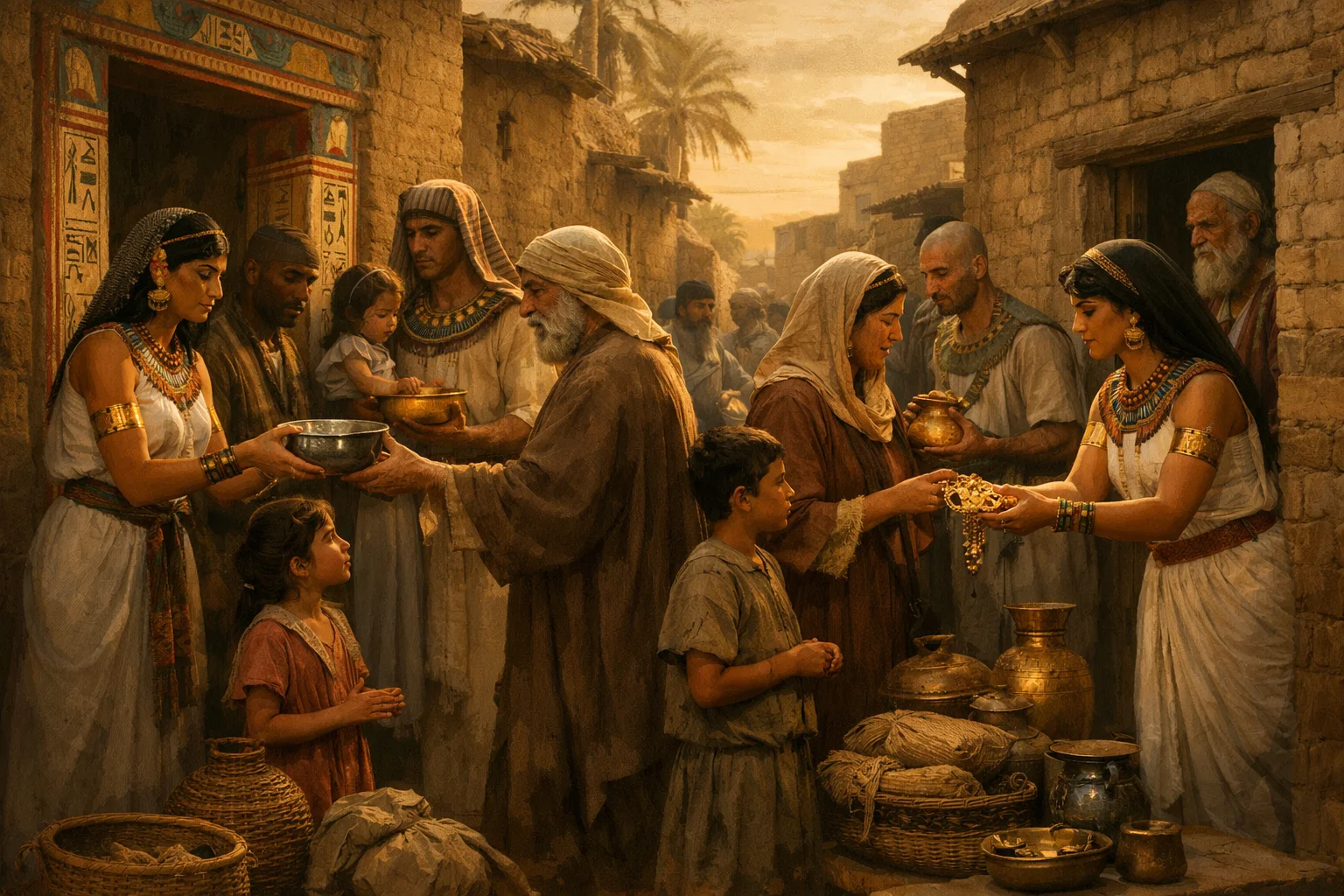 Silver and Gold from the Egyptians