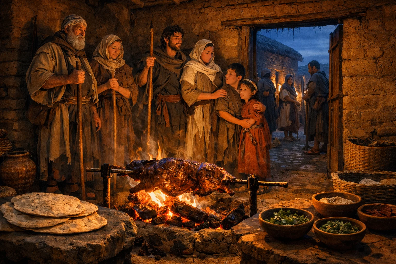 The Passover Lamb Prepared