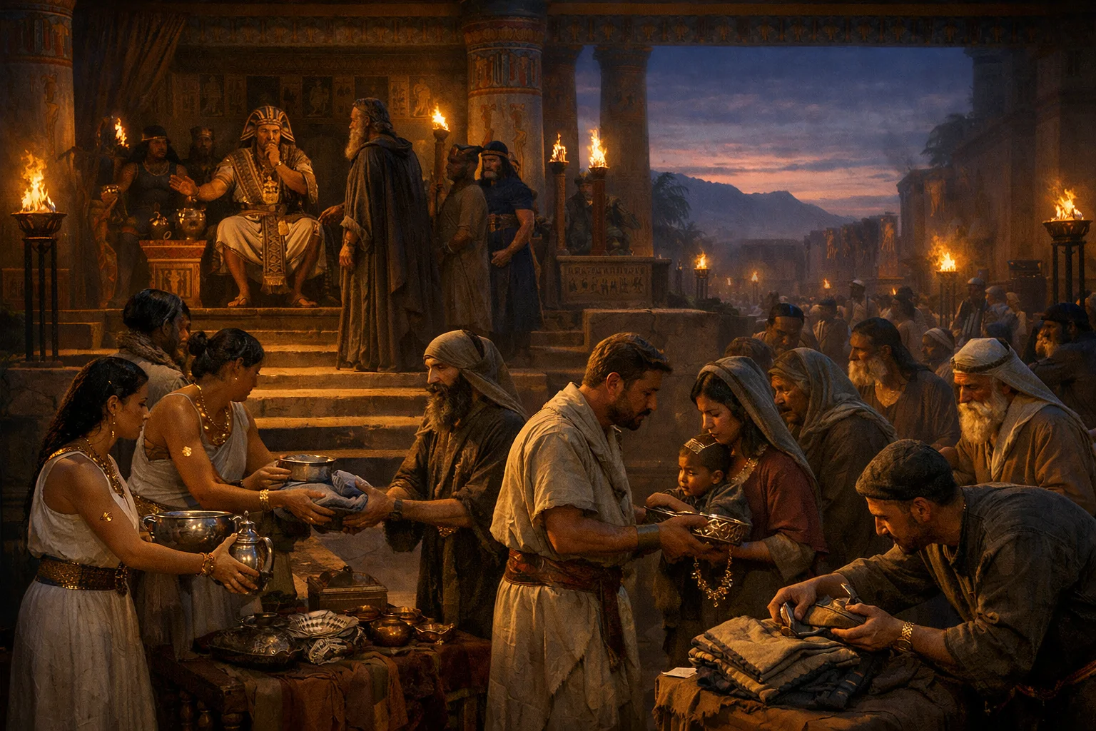 Pharaoh Sends Israel Out