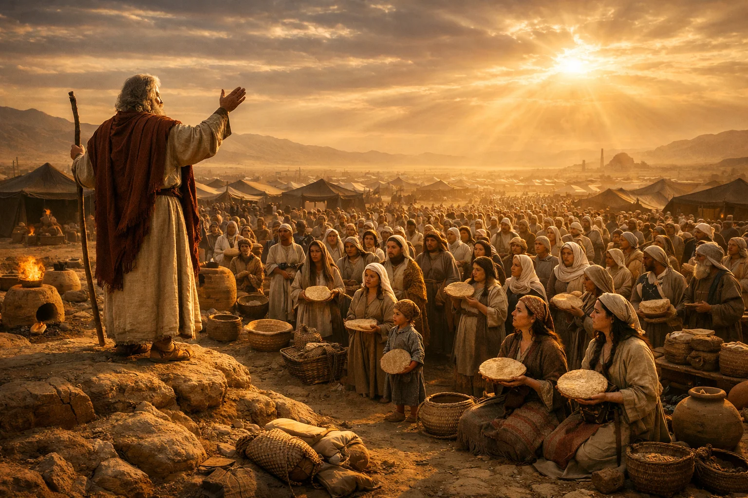 Moses Declares the Feast of Unleavened Bread