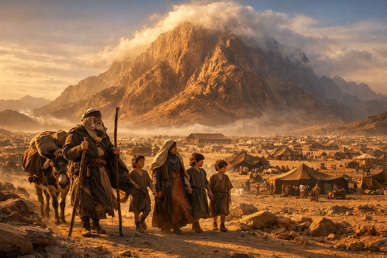 Jethro Arrives at the Mountain of God