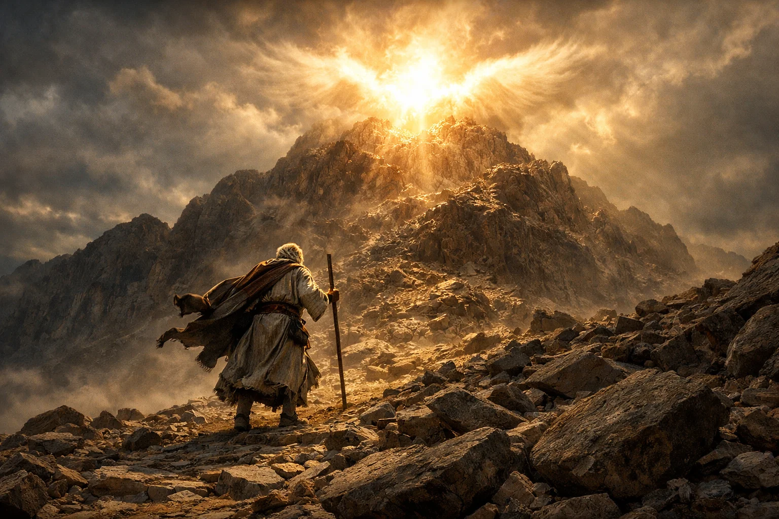 Moses Ascends and Receives the Covenant Call