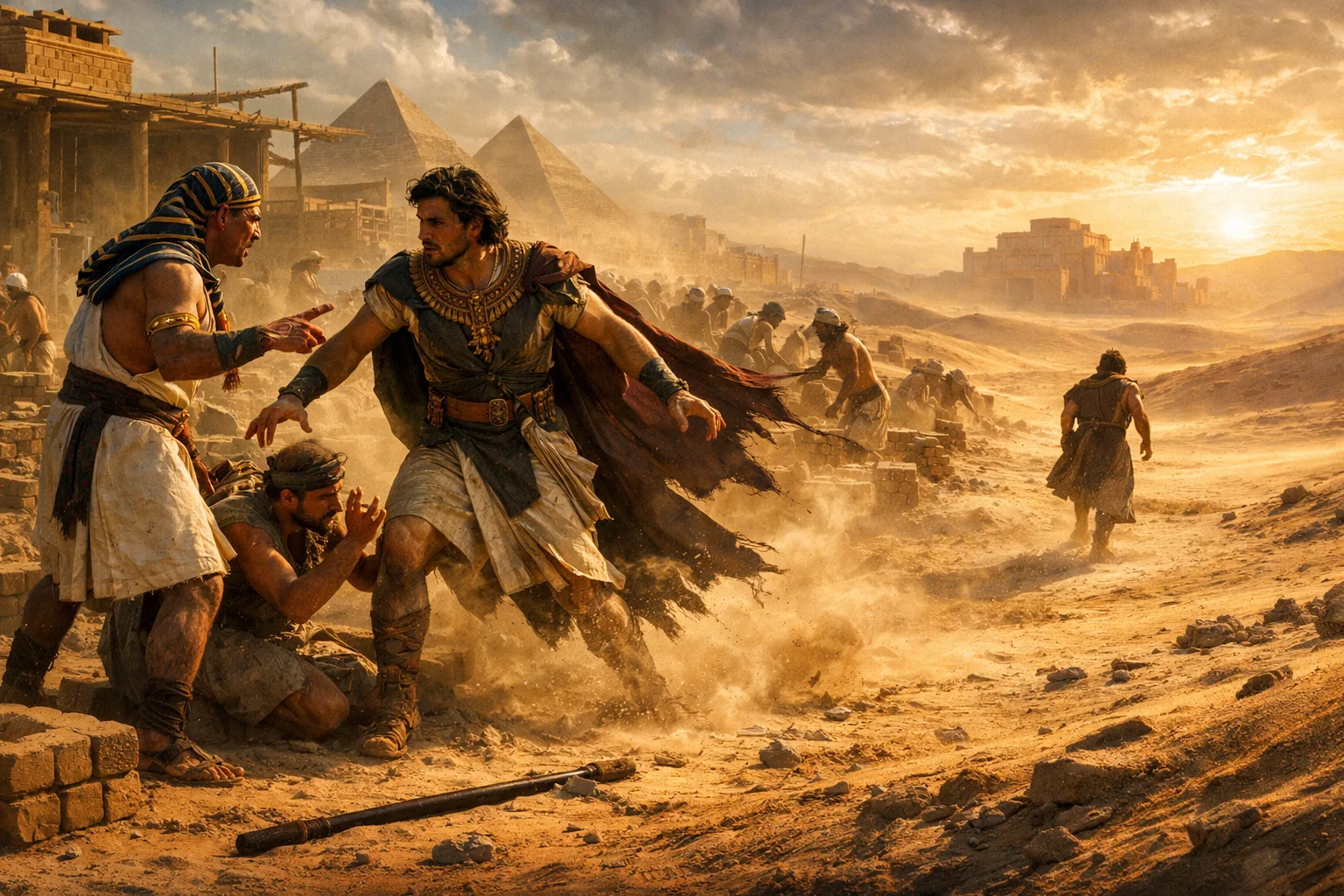 Moses Looks This Way and That