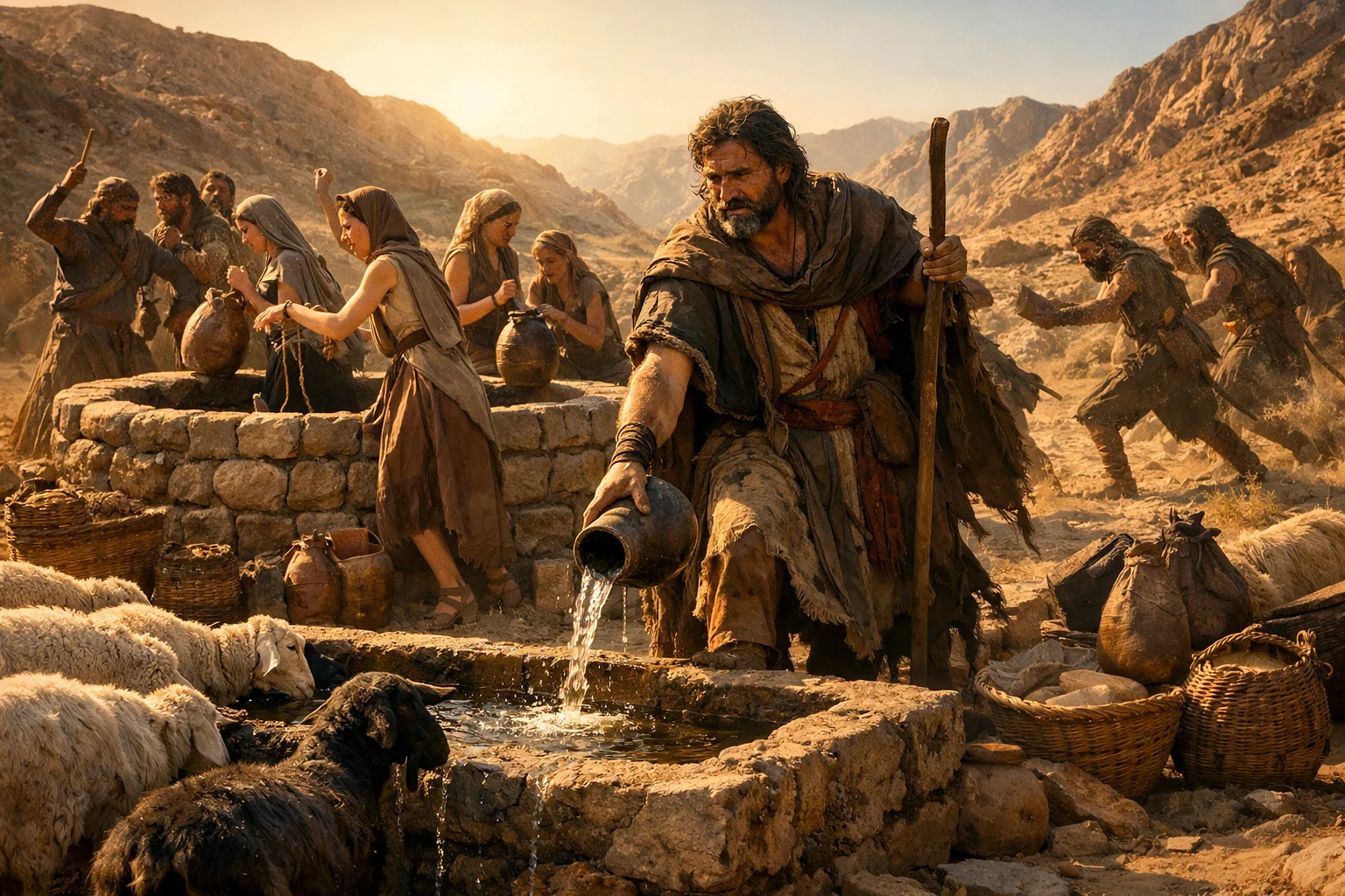 Rescue at the Well of Midian