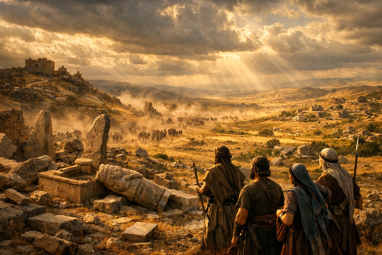 Sacred Stones Shattered, Land Won Little by Little