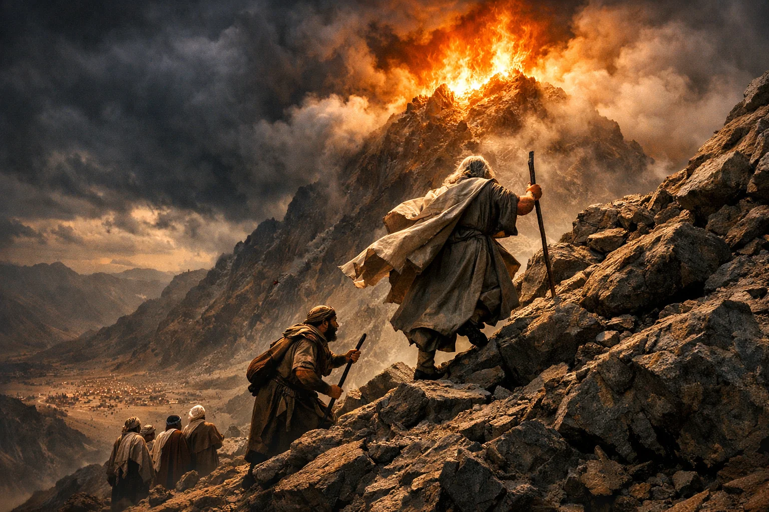 Moses Enters the Cloud