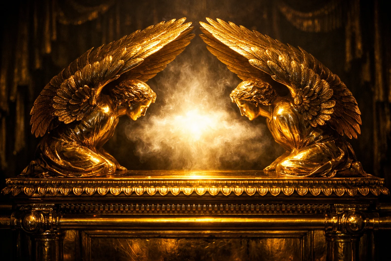 The Mercy Seat and Overshadowing Cherubim