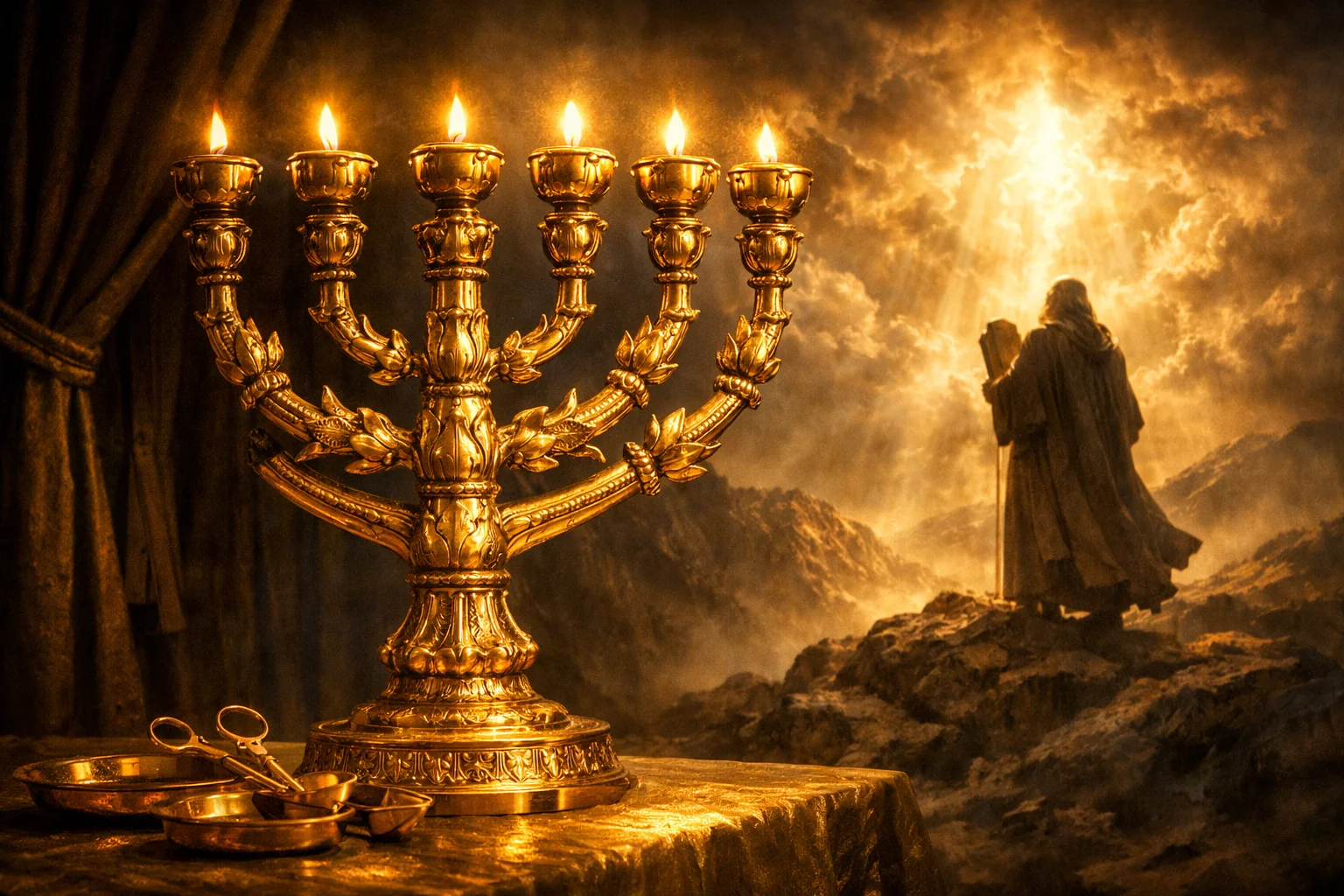 The Golden Lampstand According to the Heavenly Pattern