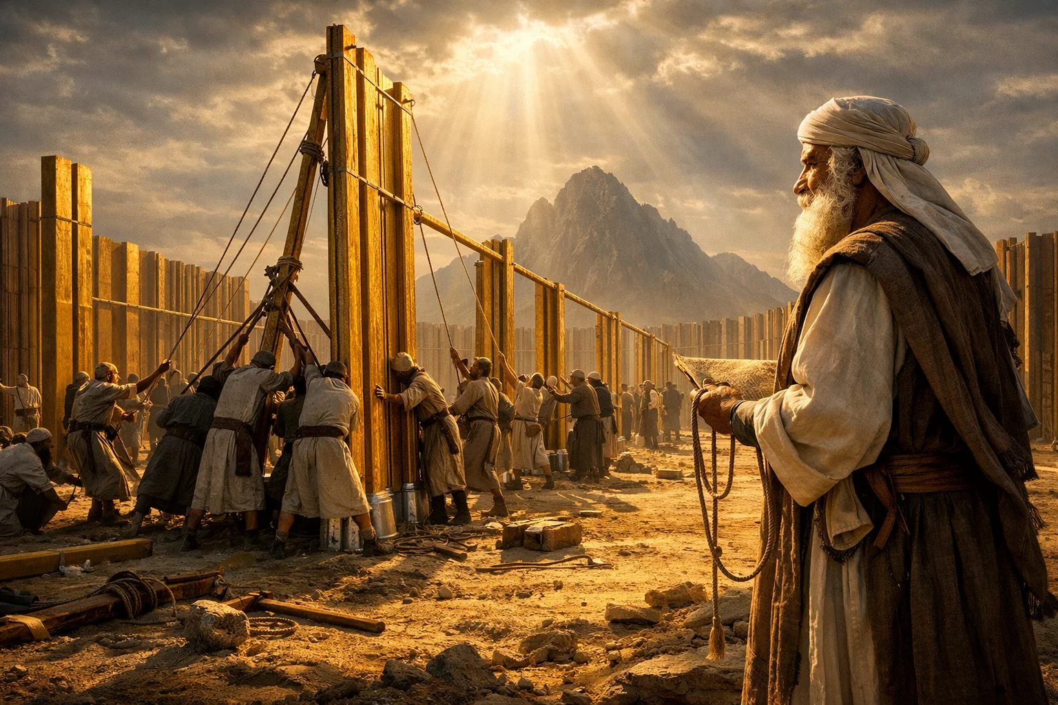 Raising the Golden Frames