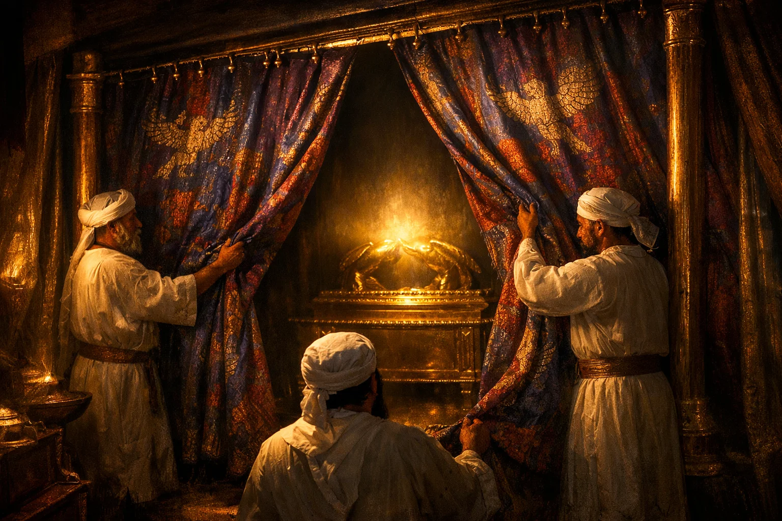 The Veil Before the Most Holy Place