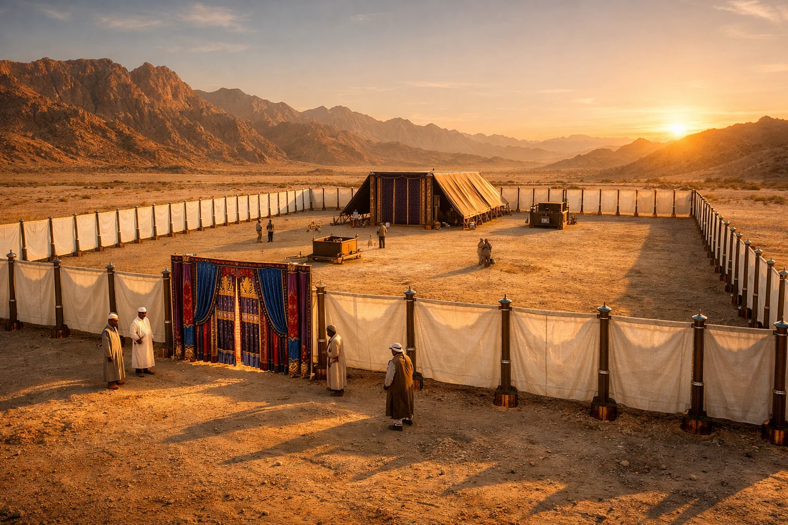 The Courtyard of Fine Linen