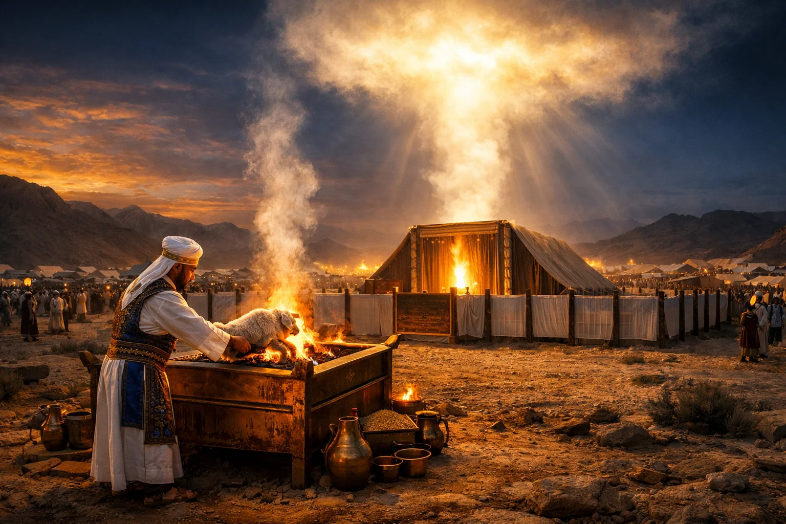 Continual Offering and Divine Dwelling