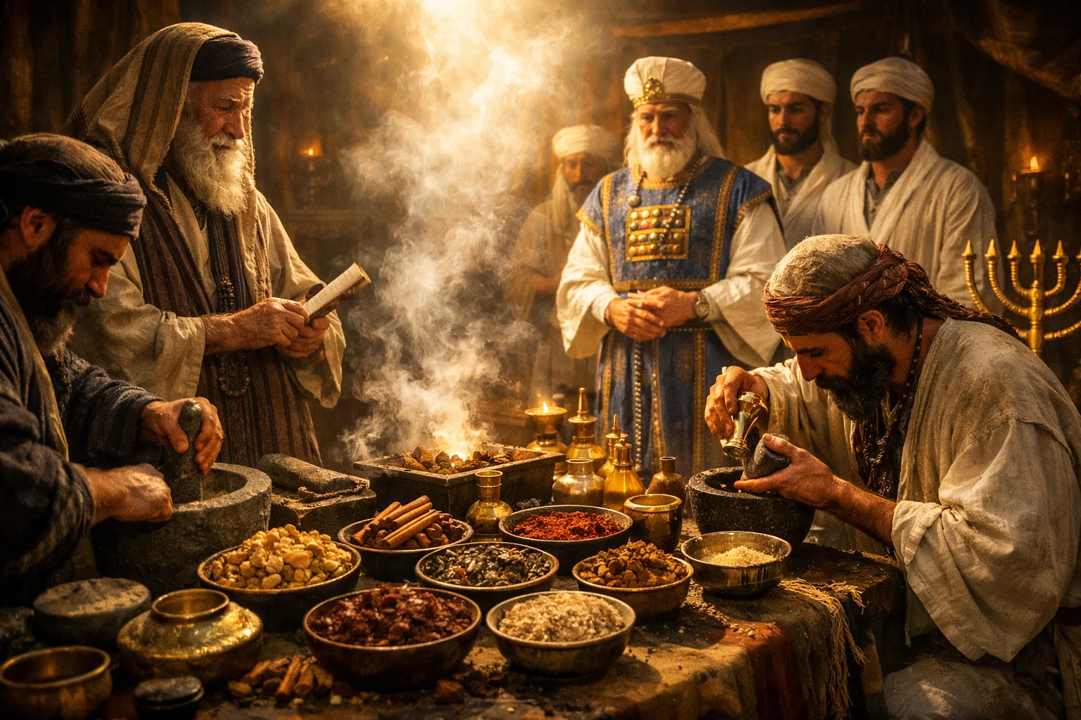 The Sacred Oil and Incense of Holiness