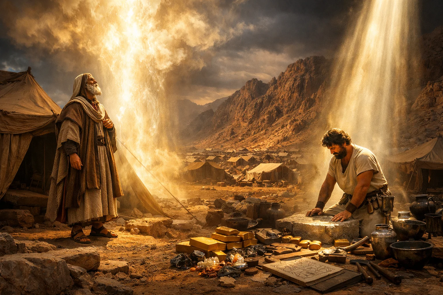 Bezalel Chosen and Filled with the Spirit