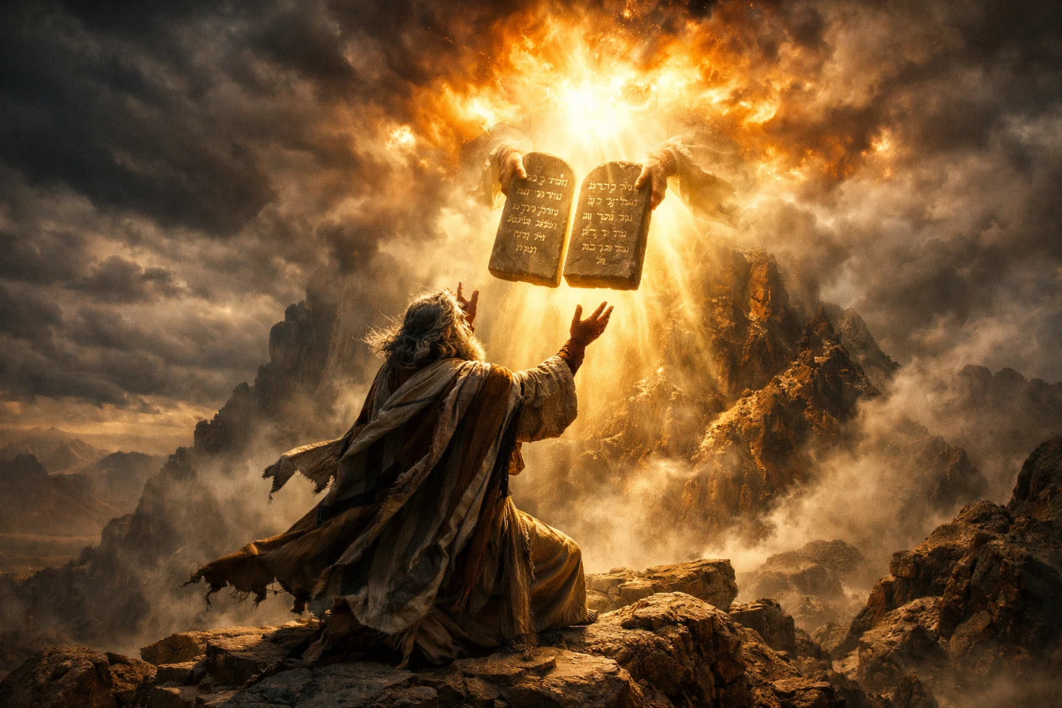 The Tablets Given on Sinai