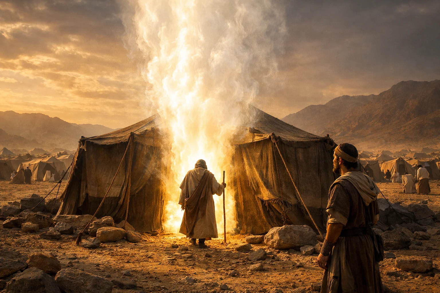 The Cloud at the Tent Entrance
