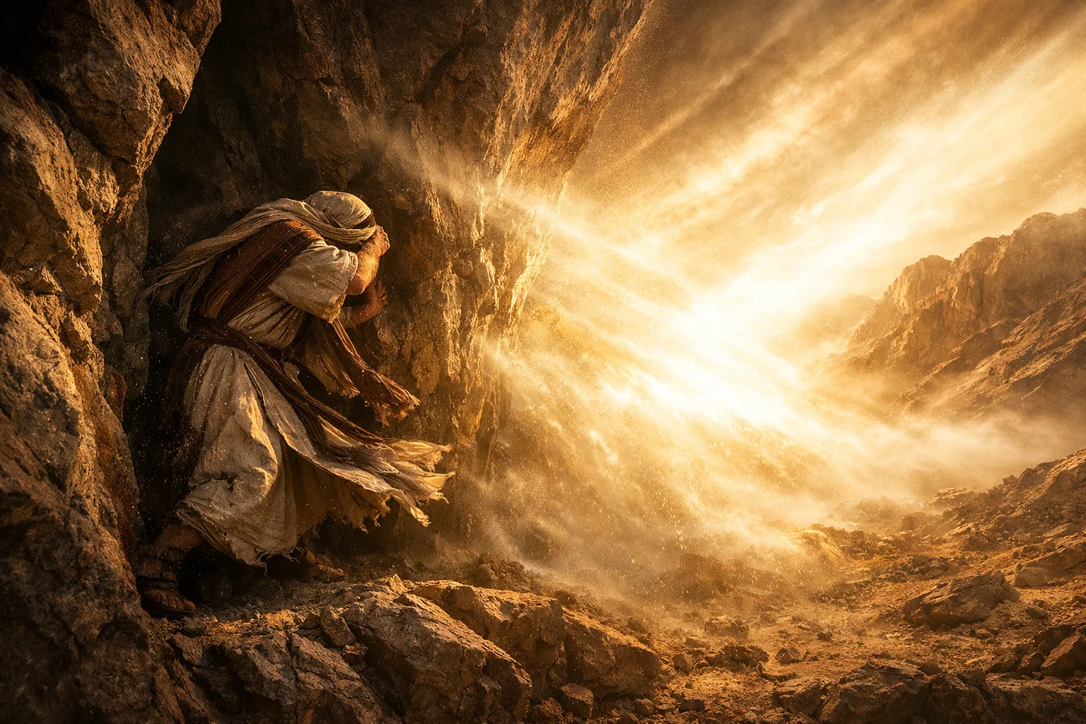 Moses in the Cleft of the Rock