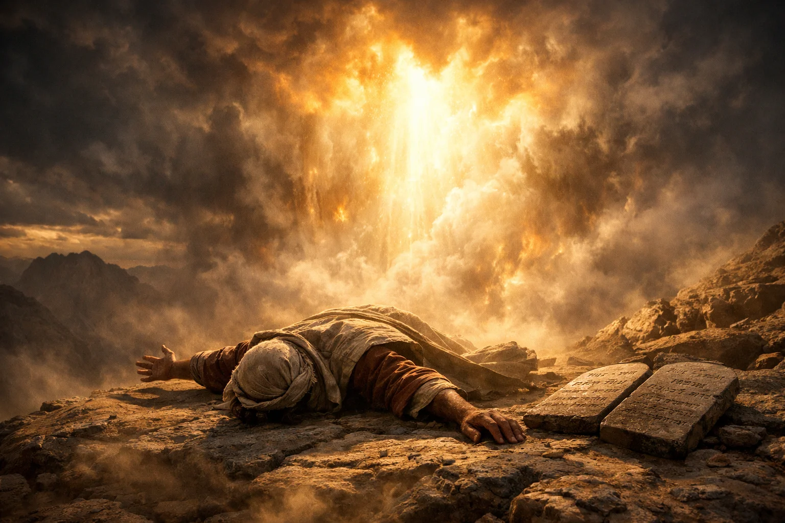 The LORD Descends in the Cloud