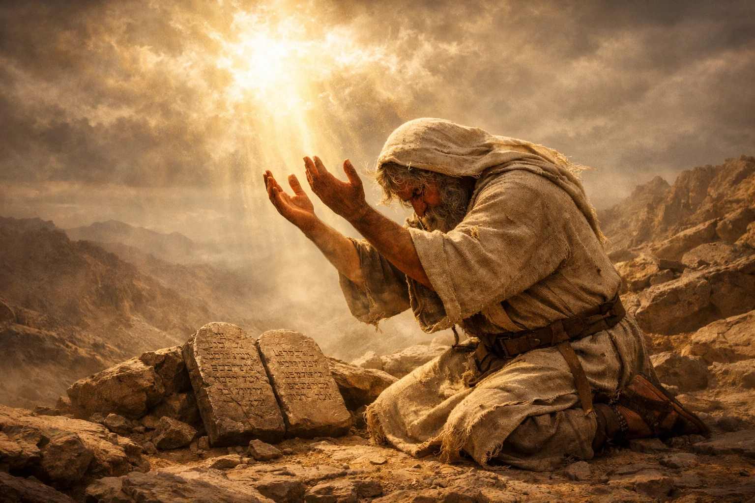 Moses Pleads for the People