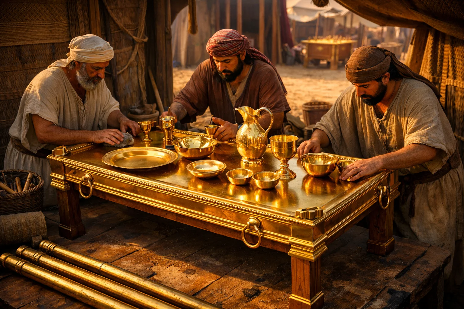 The Golden Table of the Presence