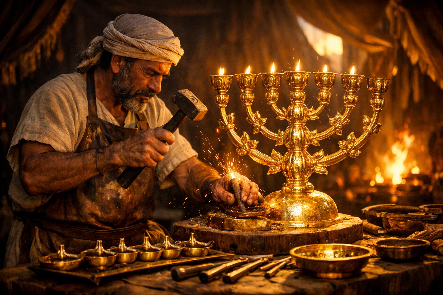 The Lampstand of Pure Gold