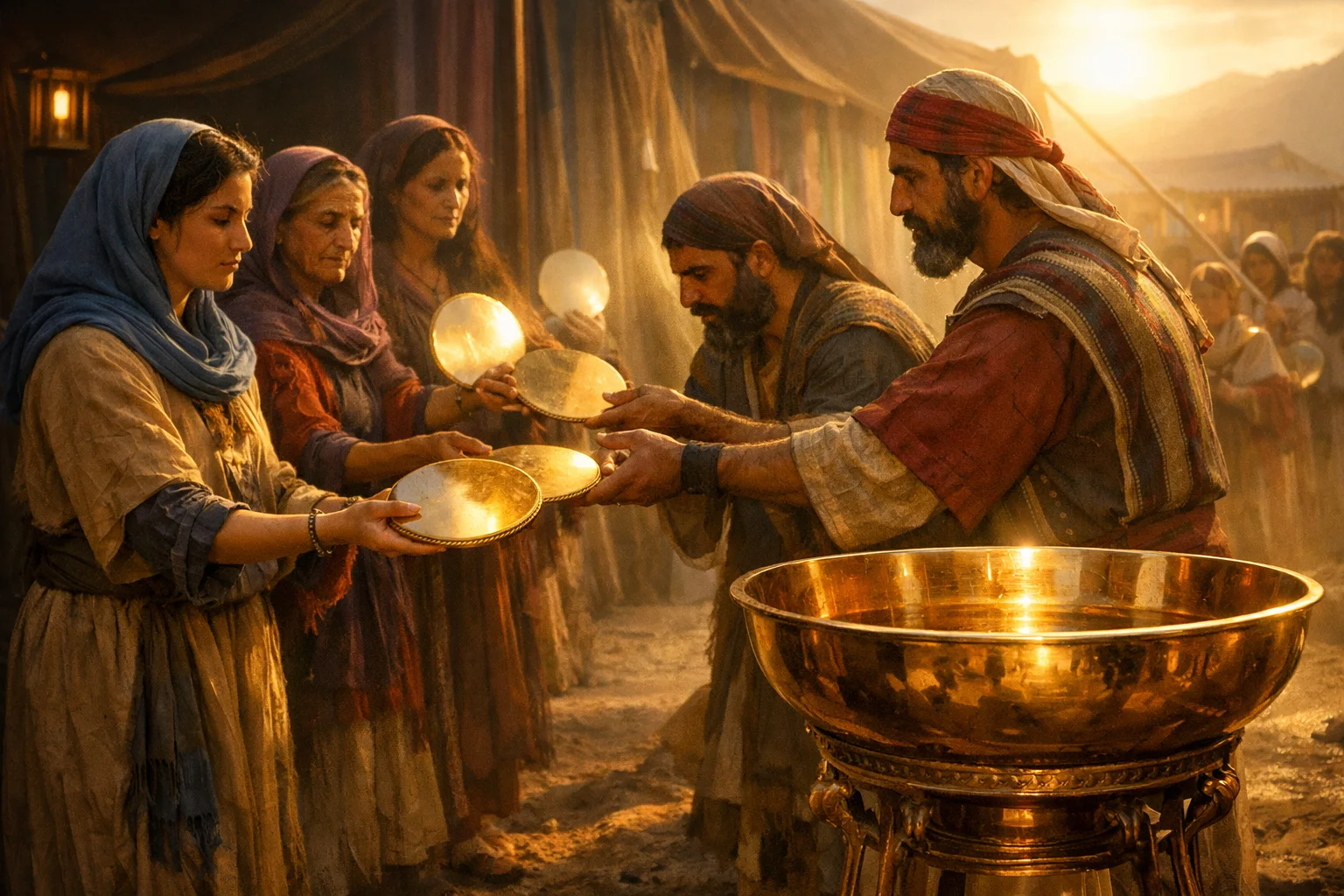 The Basin from the Women’s Mirrors