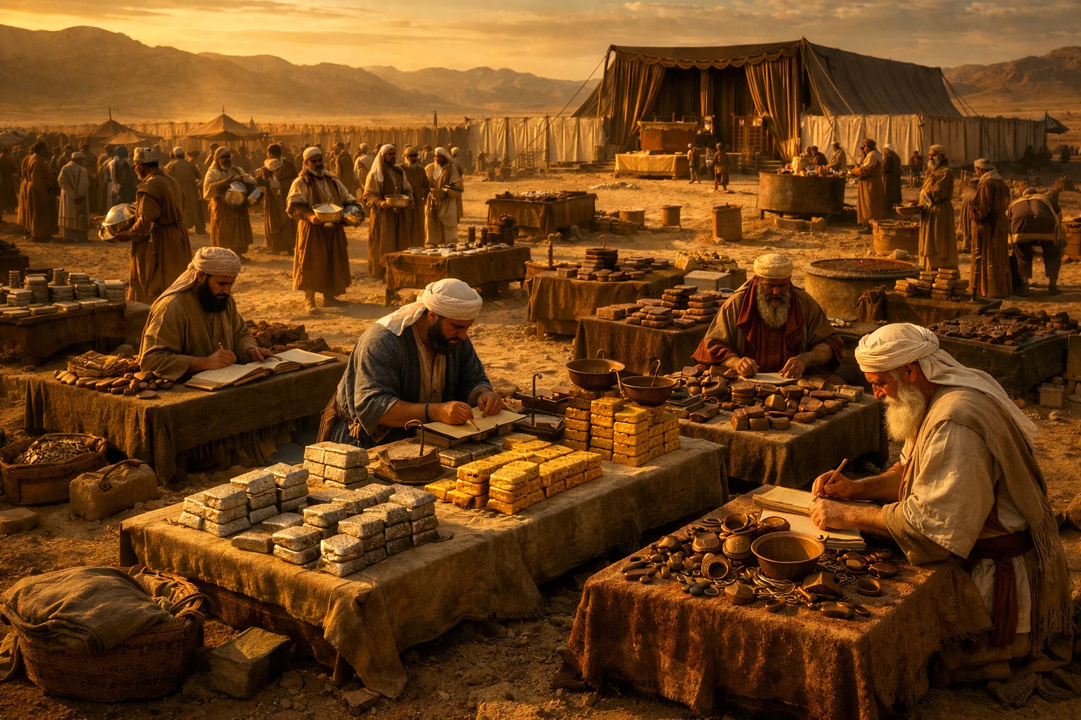 The Accounting of Sacred Metals