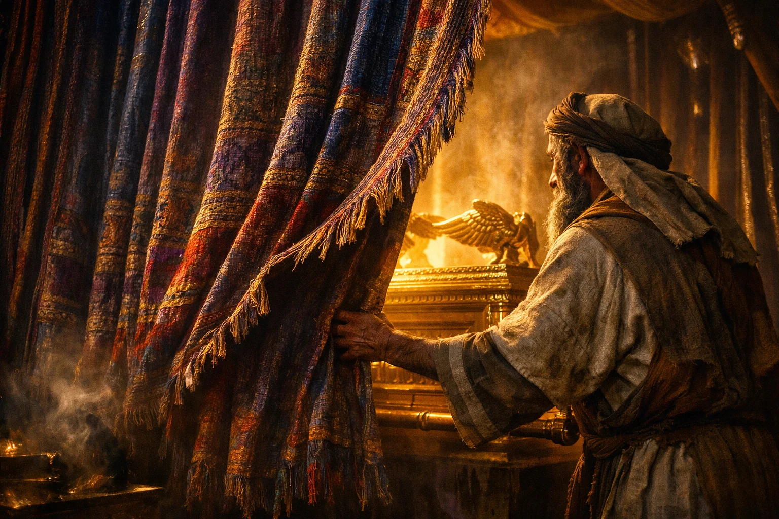 The Ark Veiled Behind the Curtain