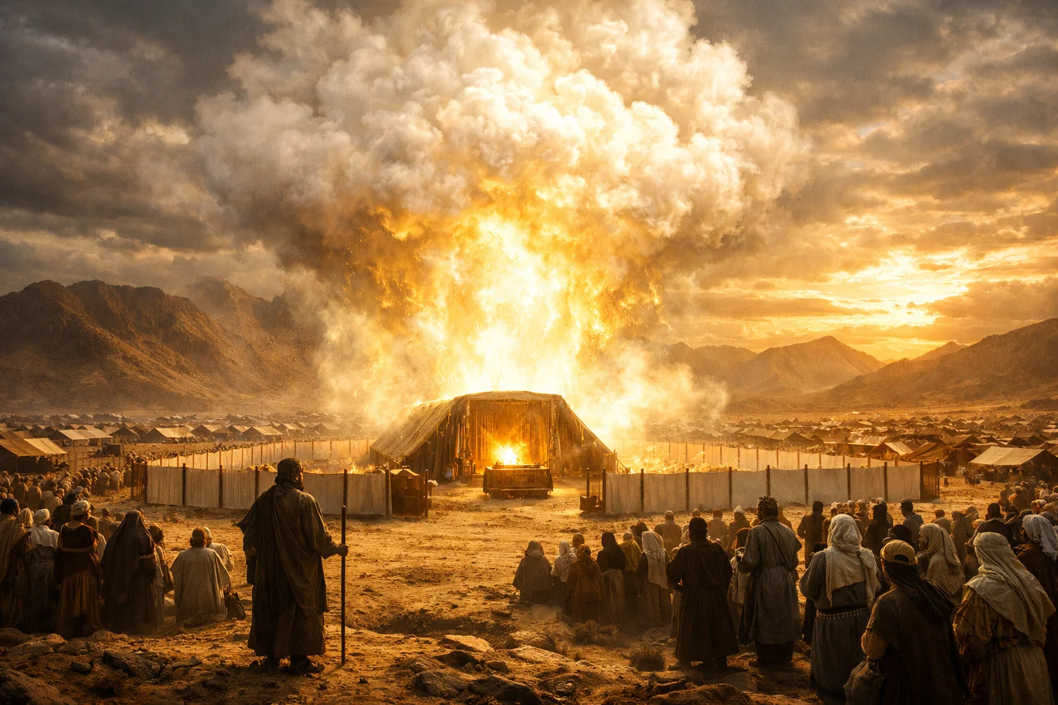 The Glory Fills the Tabernacle