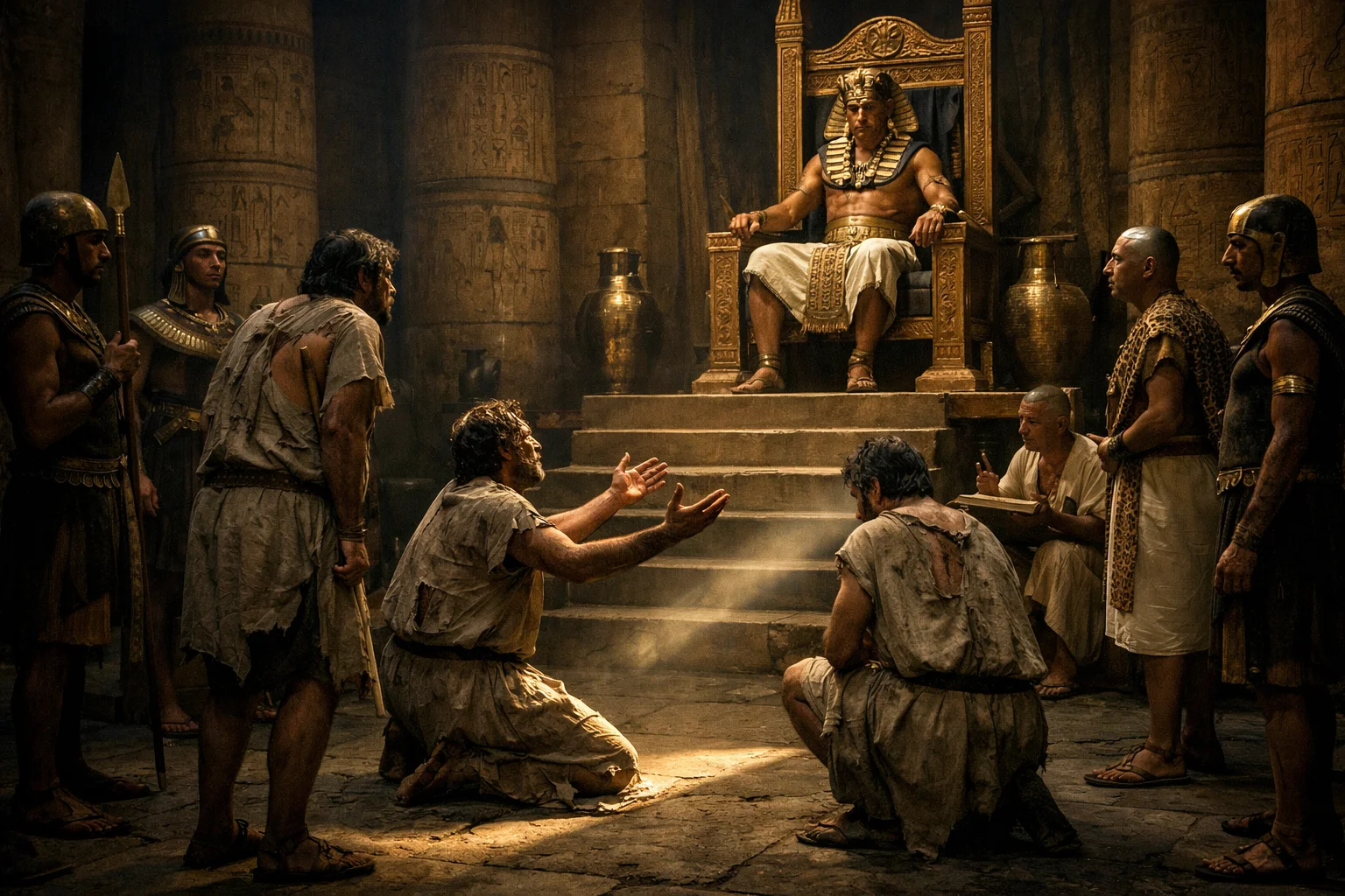 The Overseers Appeal to Pharaoh