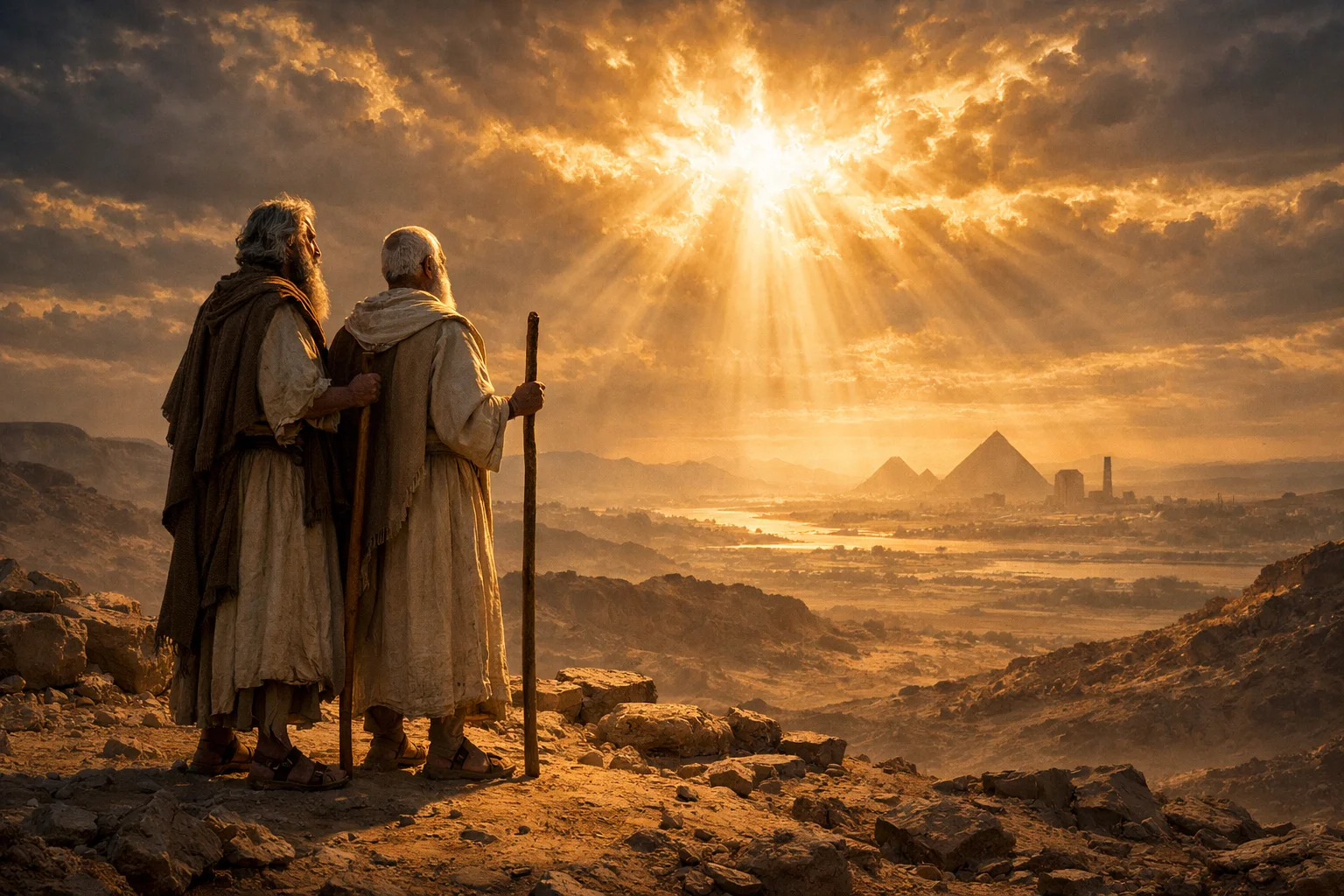 Moses and Aaron Commissioned