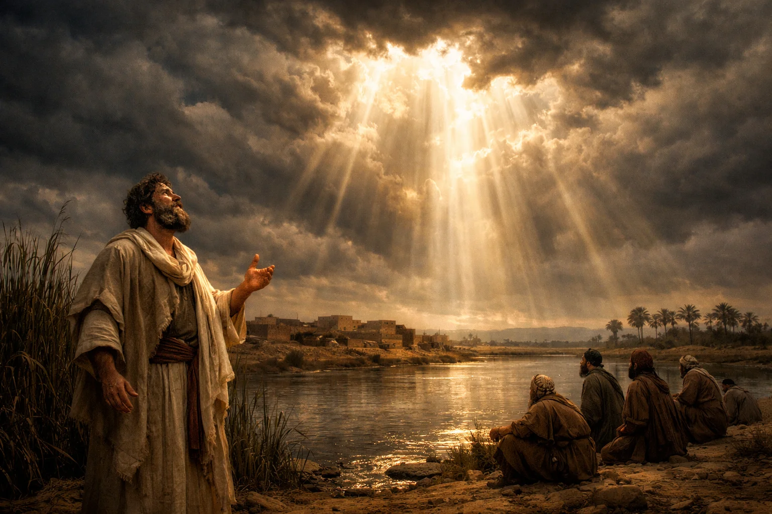 The Heavens Open by the Kebar River