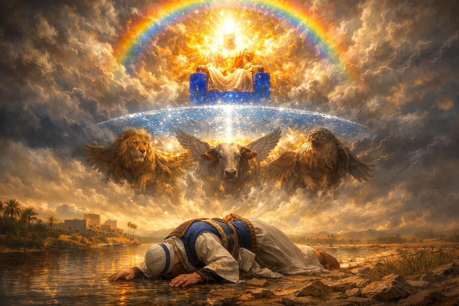 The Throne Above the Crystal Vault