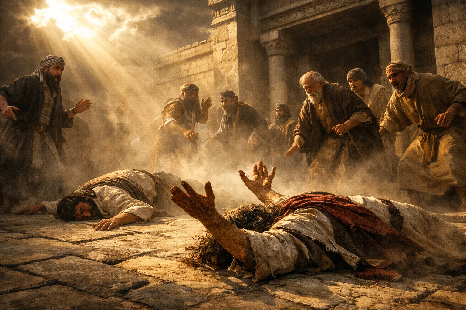 Pelatiah Falls and Ezekiel Cries Out
