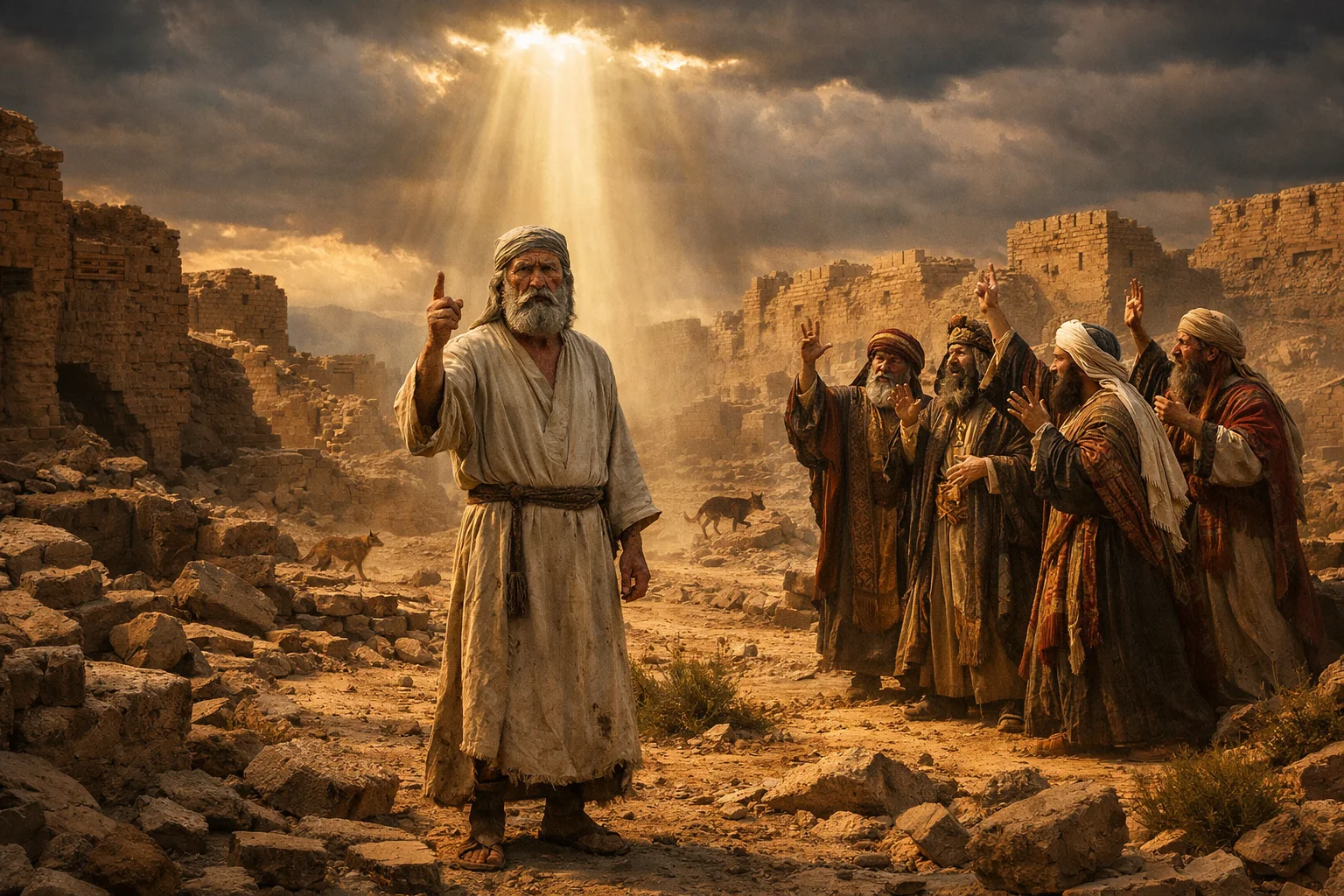 Ezekiel Confronts the False Prophets