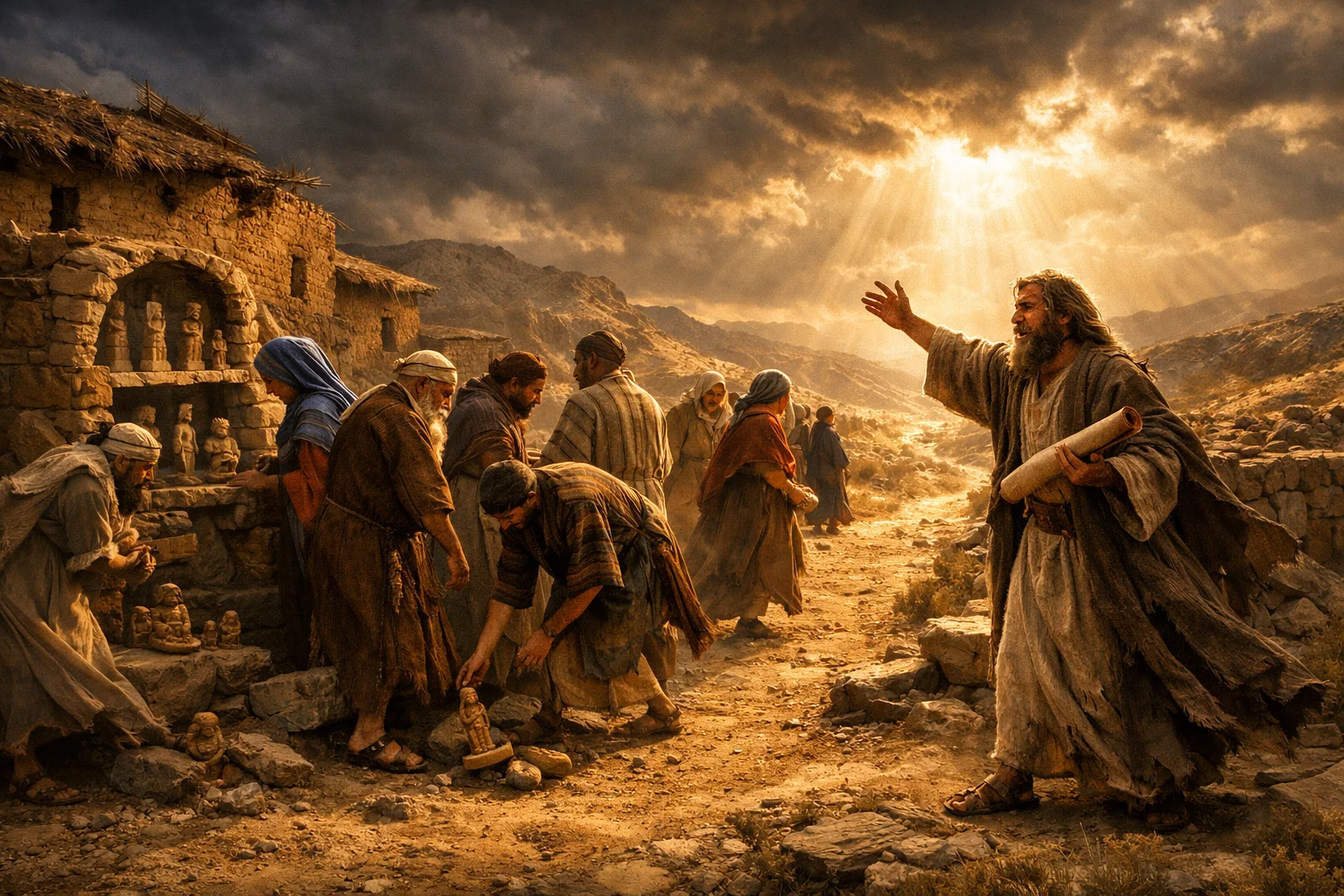 Repent from Hidden Idols