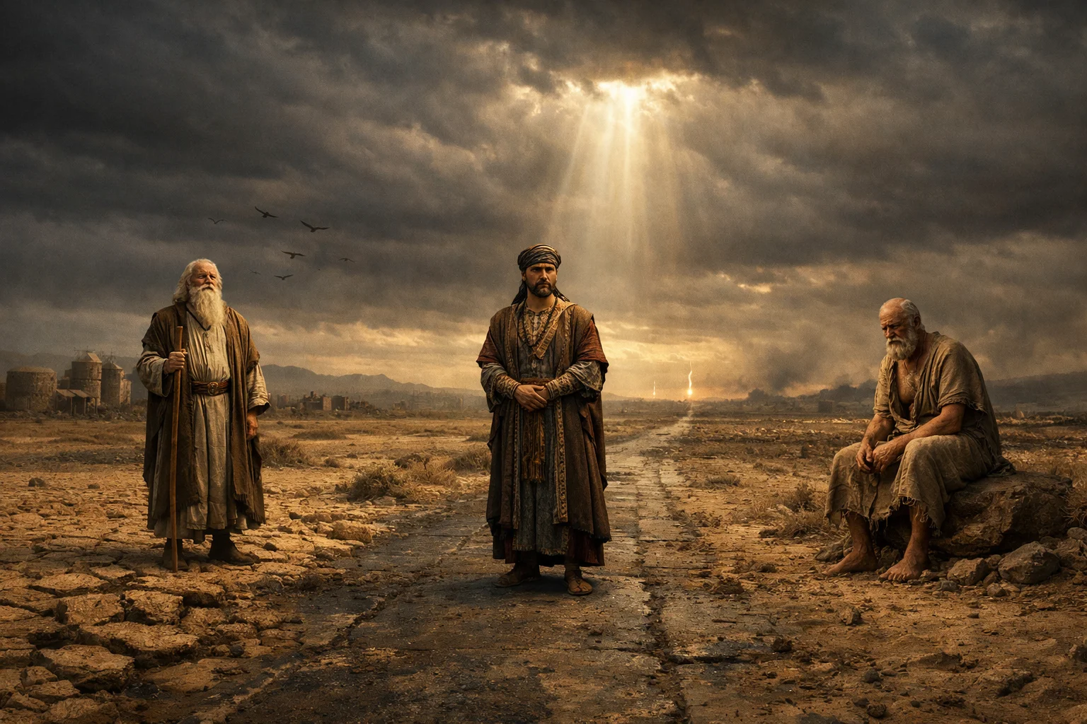 Noah, Daniel, and Job Stand Alone