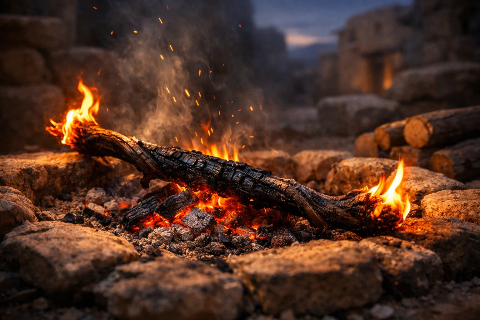 The Vine in the Fire