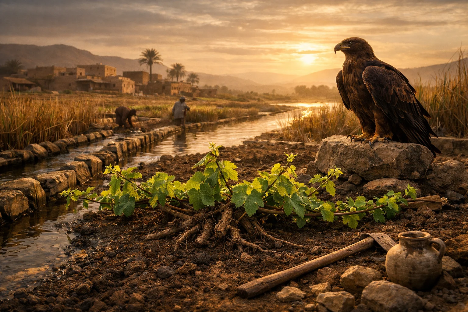 The Seedling Becomes a Low Vine