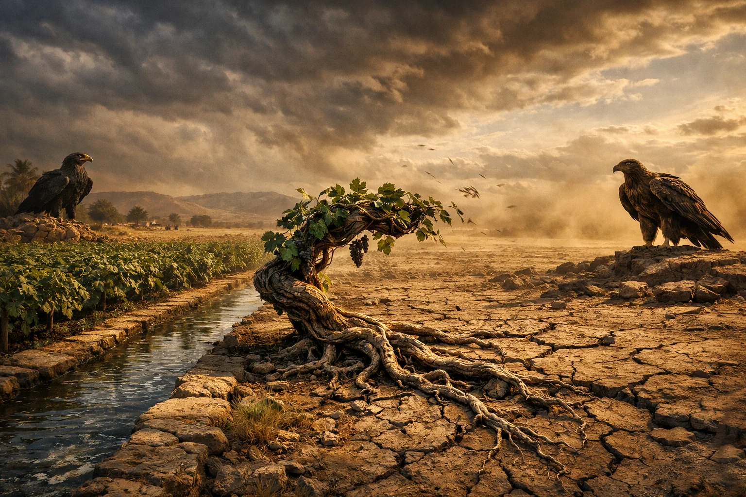 The Vine Turns to Another Eagle