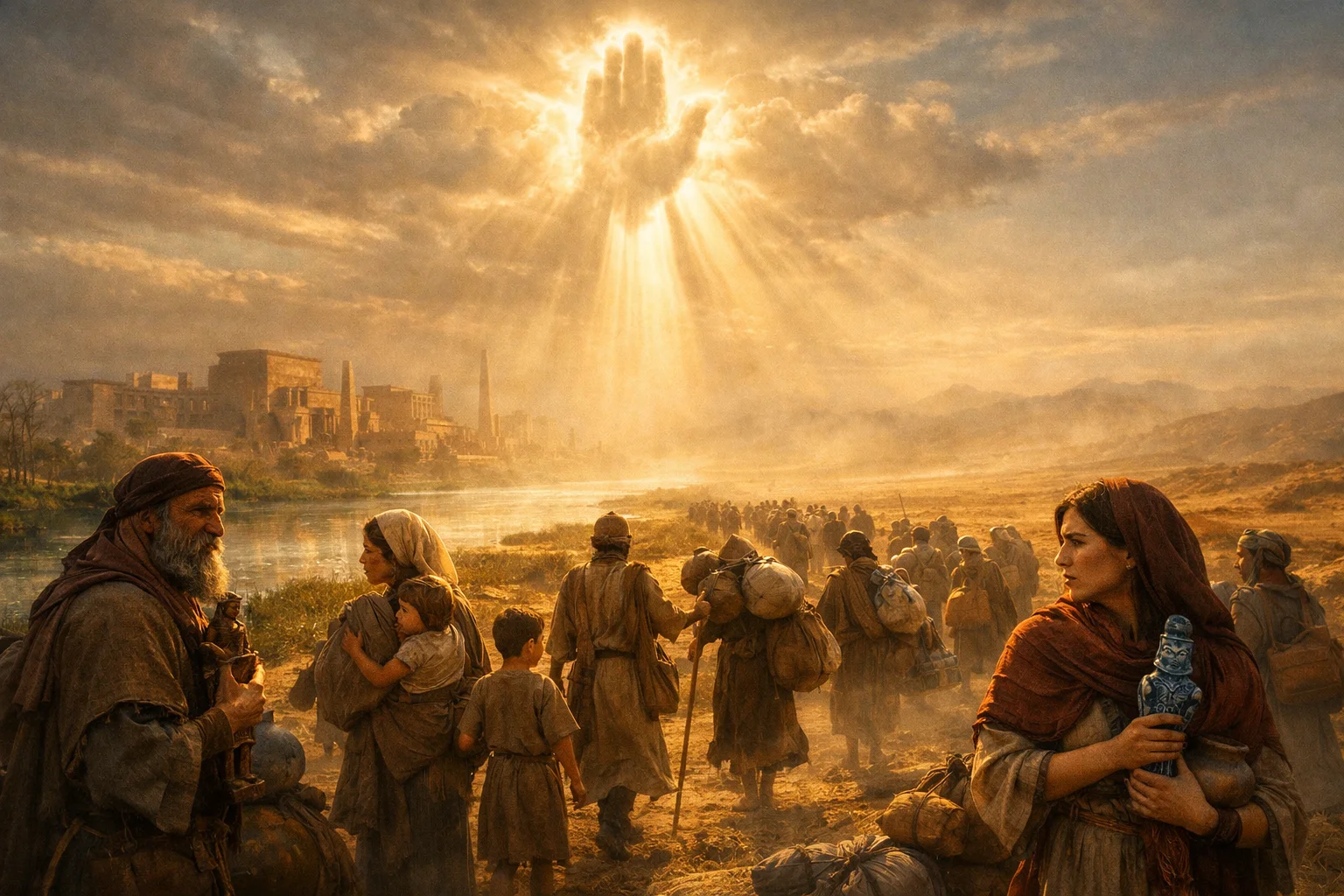 The Oath in Egypt and the Idols Rejected