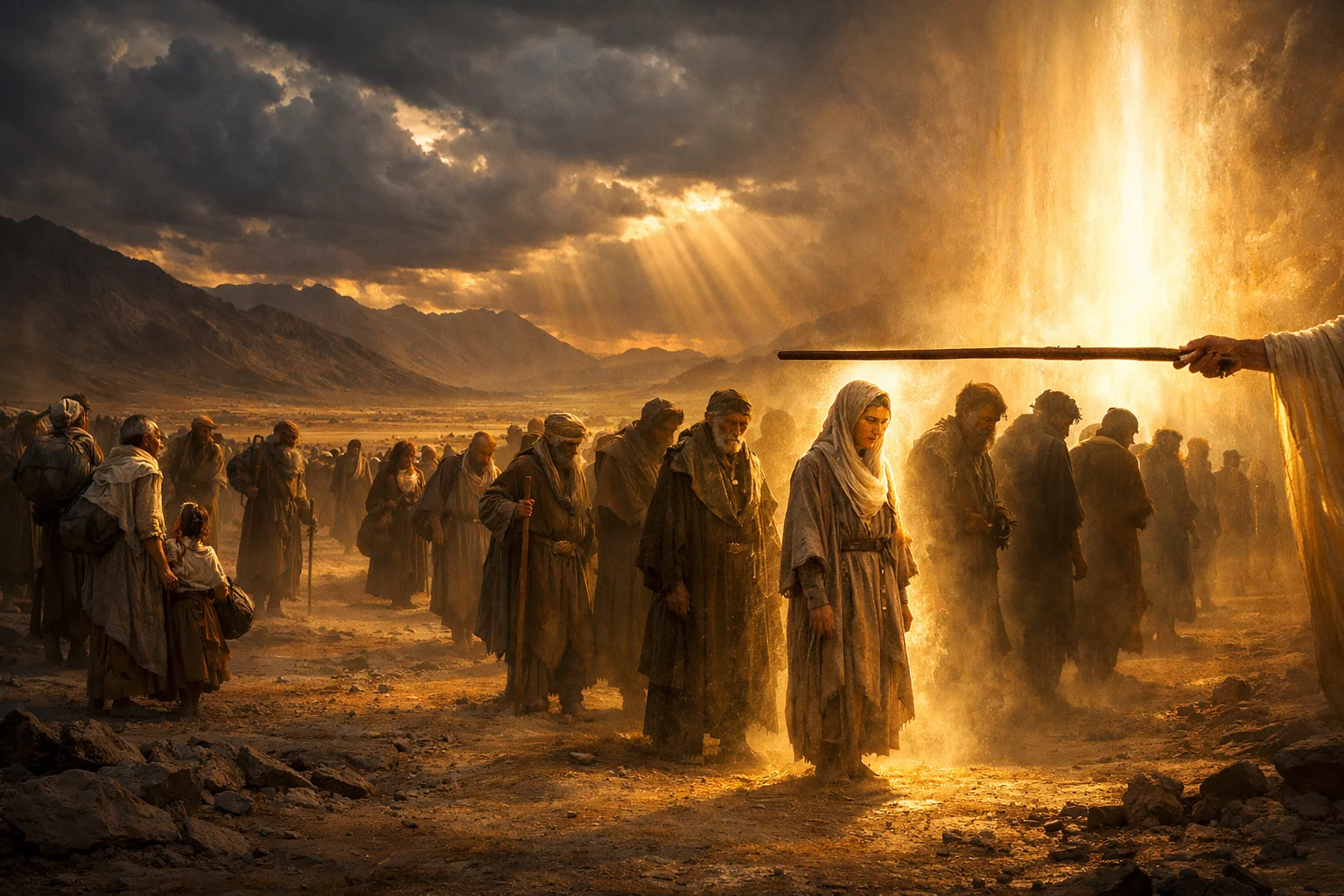 Passing Under the Rod