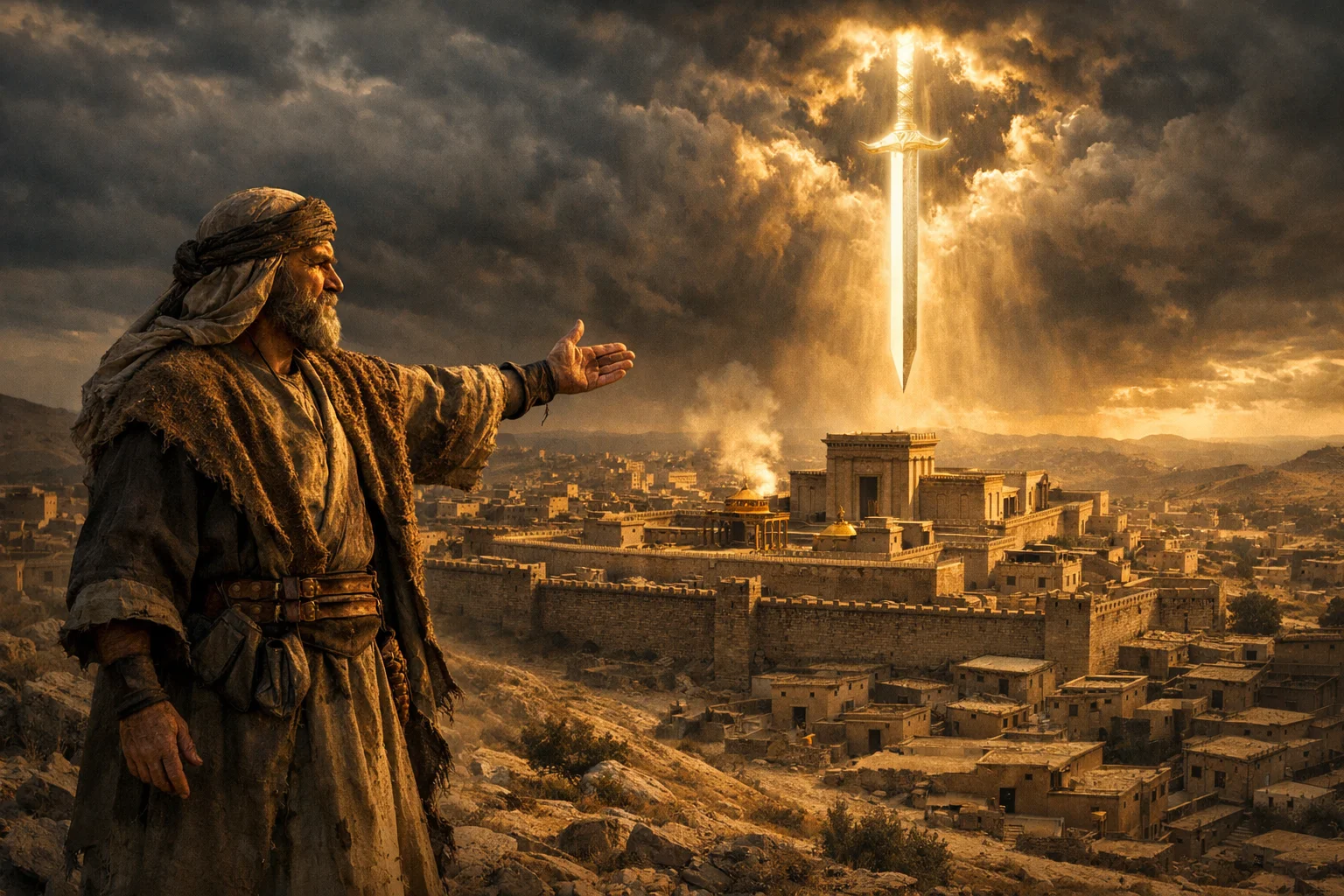 The Drawn Sword Against Jerusalem