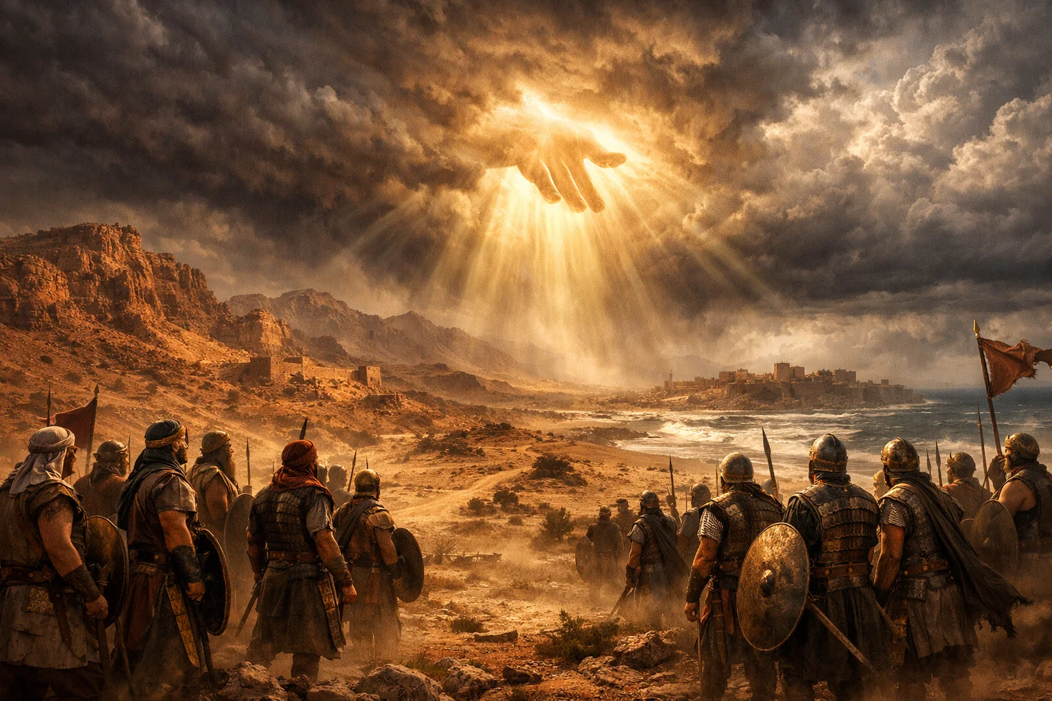 The Hand Against Edom and Philistia